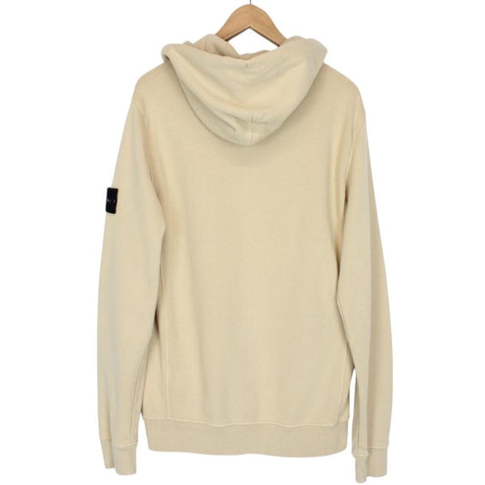 Stone Island AW 2019 Beige Cotton Hoodie Jumper