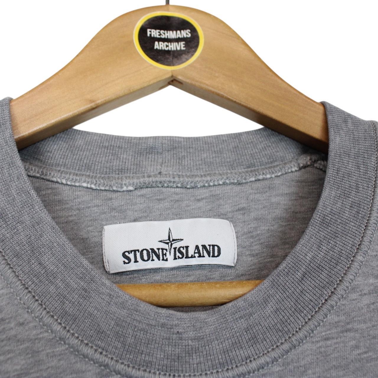 Stone Island SS 2020 Grey Cotton Sweatshirt Jumper