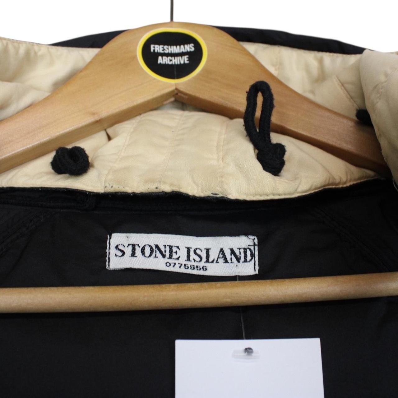 Stone Island AW 2006 Mesh Badge Opaque Nylon Tela Down with Tela Stella Hood