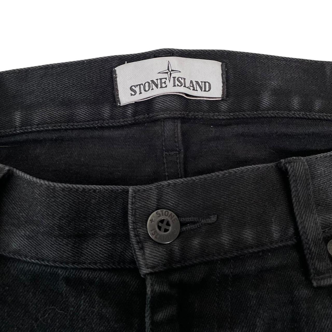 Stone Island AW 2018 Black Skinny Fit Denim Jeans