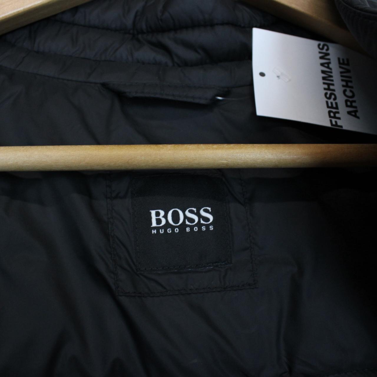 Hugo Boss Black Full Zip Logo Down Gilet / Bodywarmer