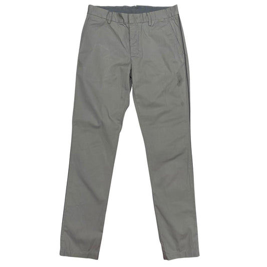 Lanvin Grey Slim Fit Cotton Trousers
