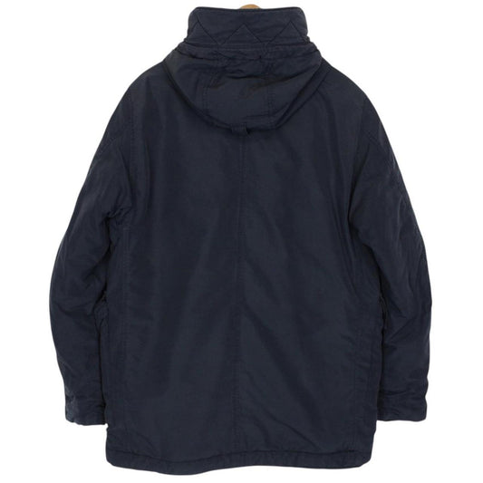Stone Island AW 2019 Navy Blue Micro Reps Primaloft Hooded Jacket