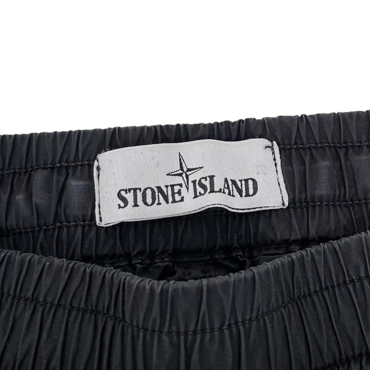 Stone Island SS 2021 Black RE-T Fit Cargo Trousers