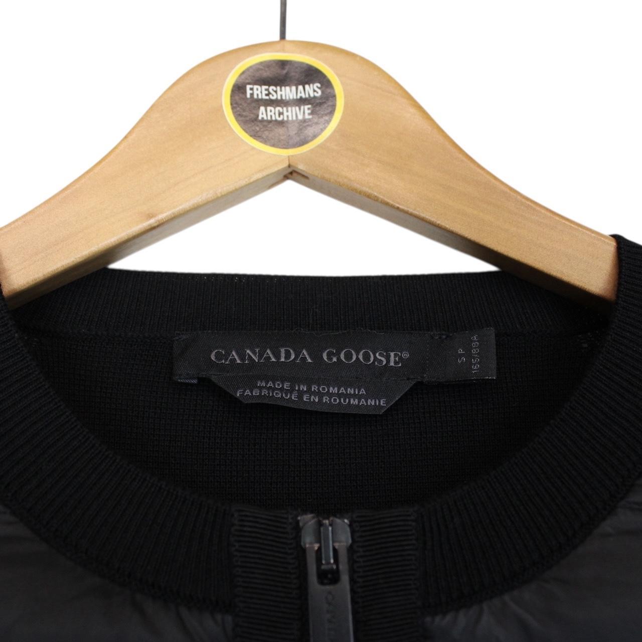 Canada Goose Black Hybridge Lightweight Packable Wool/Nylon Down Jacket