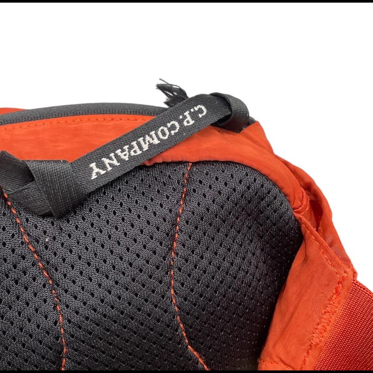 CP Company Orange Nylon Lens Crossbody Bag