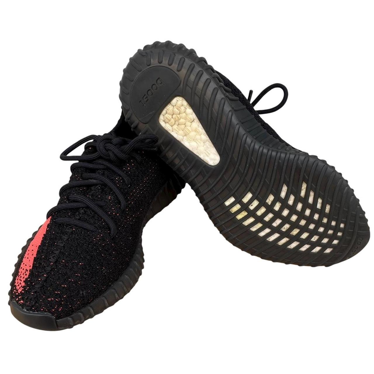 Adidas Yeezy Boost 350 V2 Core Black and Red Trainers