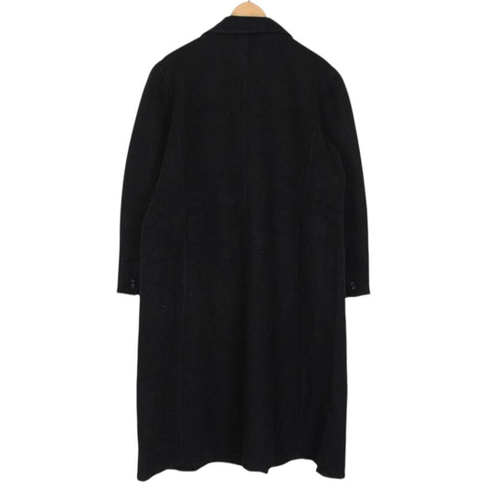 Vintage 90s Burberry Black Wool Coat