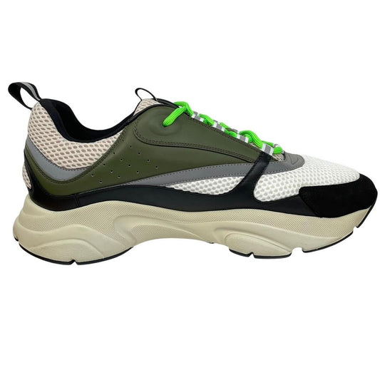Dior B22 Khaki Pistachio Trainers