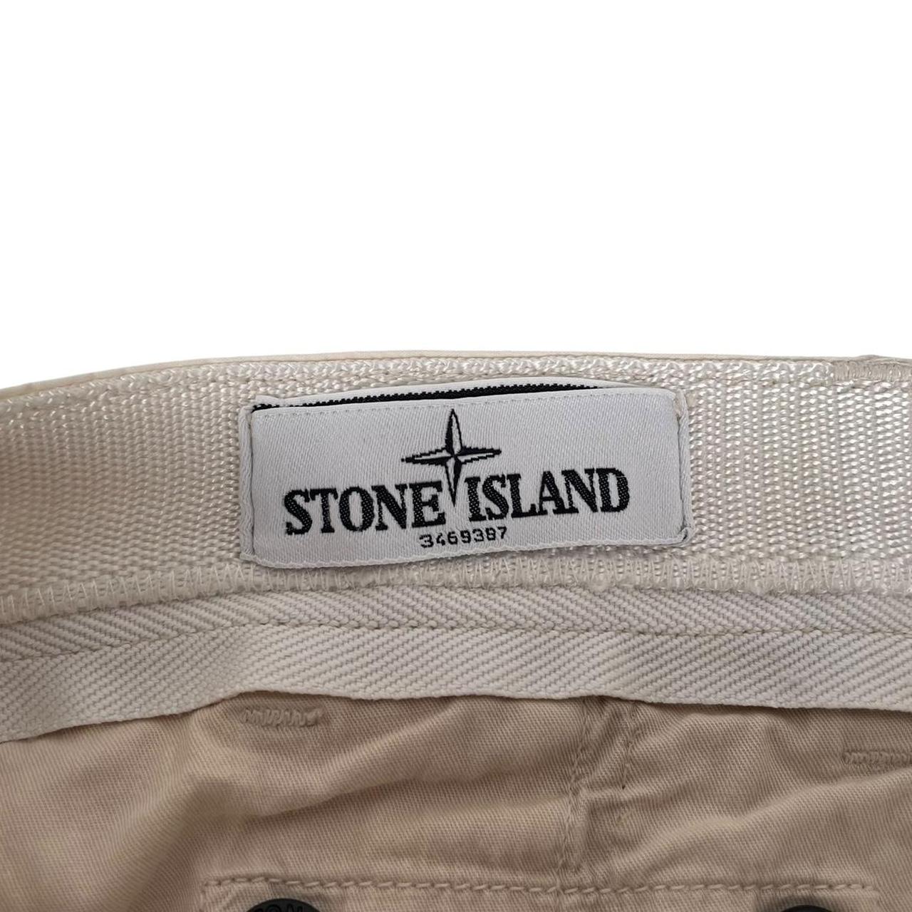 Stone Island SS 2013 Cream Slim Fit Cargo Trousers