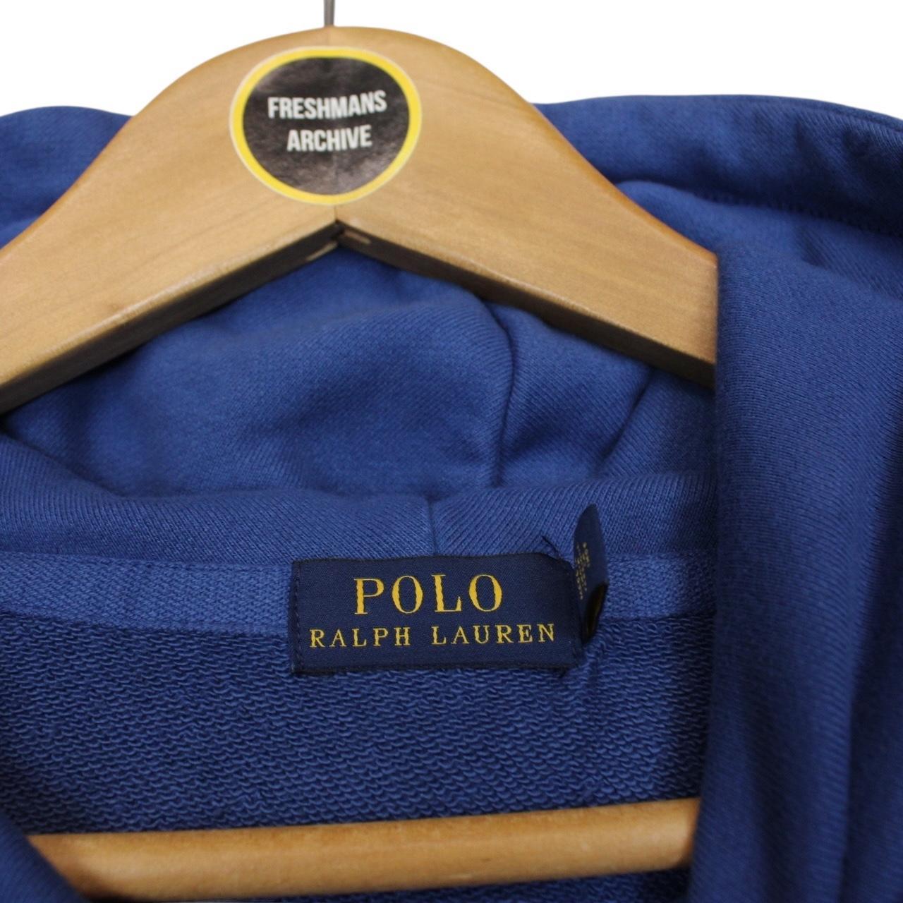 Polo Ralph Lauren Orange and Blue Ombre Fleece Hoodie