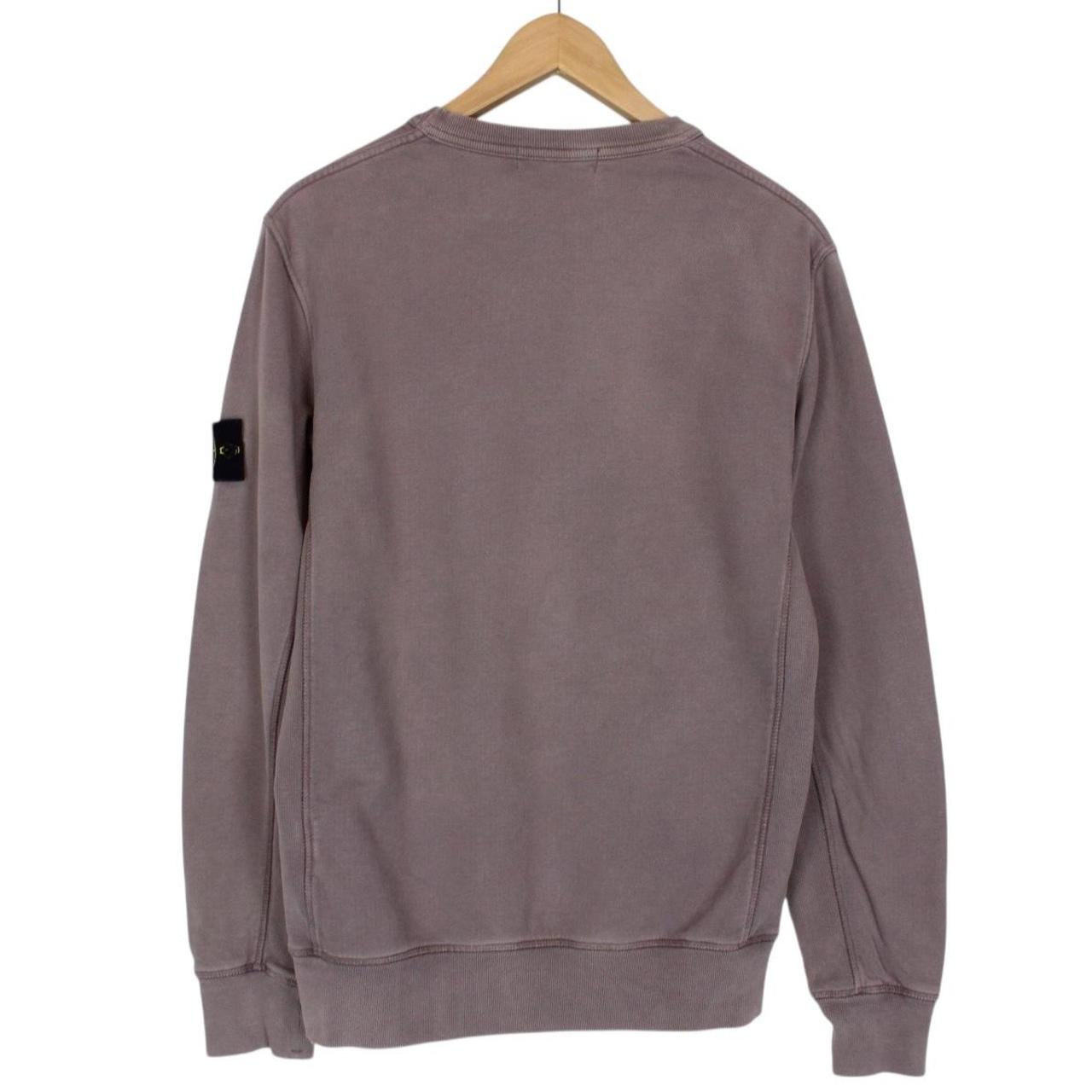 Stone Island AW 2016 Mauve Pink Cotton Sweatshirt Jumper