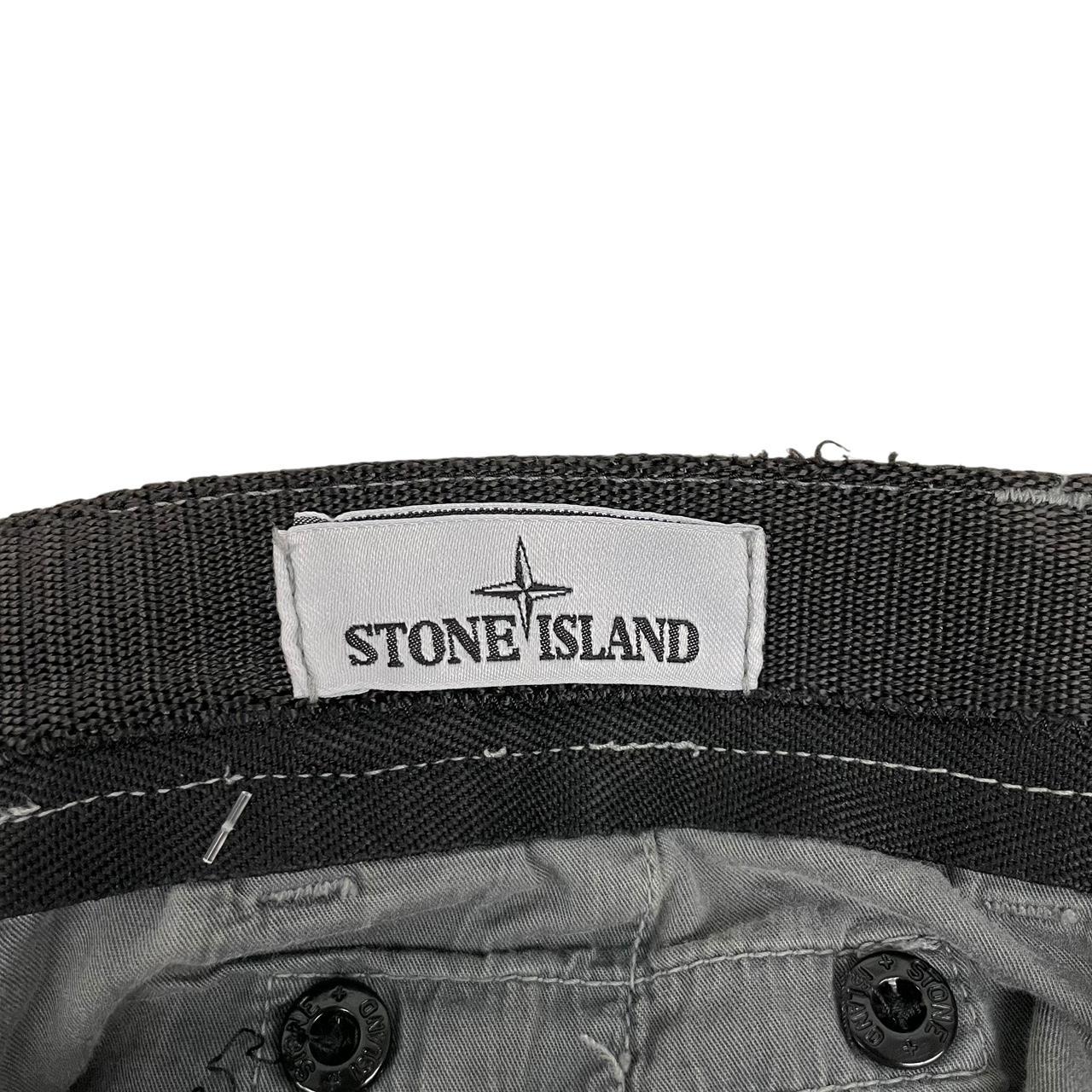 Stone Island Grey Slim Fit Cargo Trousers