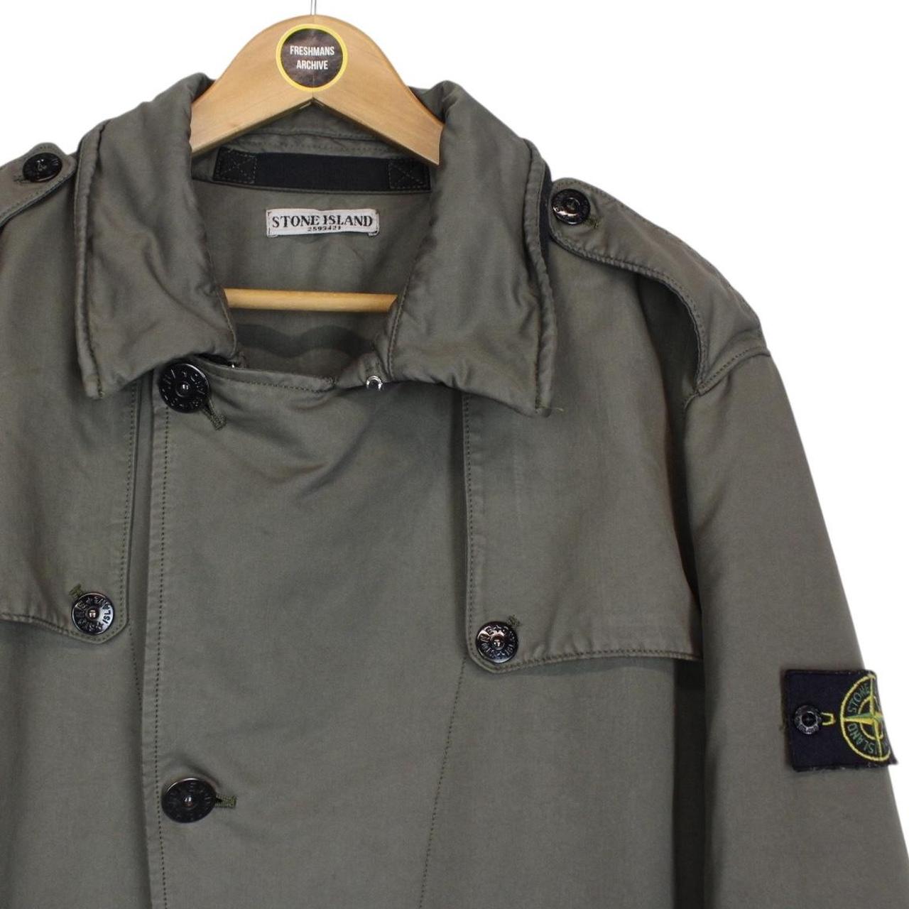 Stone Island AW 2011 Grey David-OVD Button Up Coat