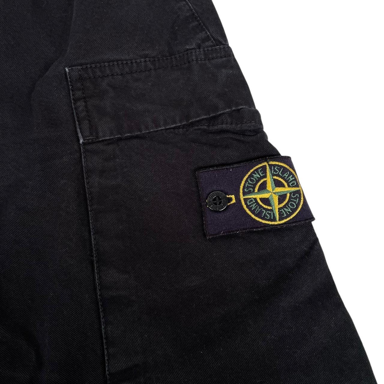 Stone Island AW 2014 Black RE-T Fit Cargo Trousers