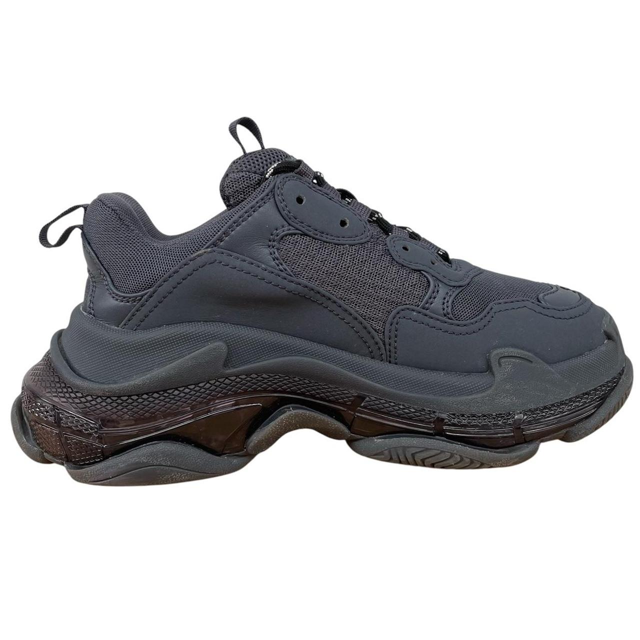 Balenciaga Triple S Navy Blue Mesh Trainers