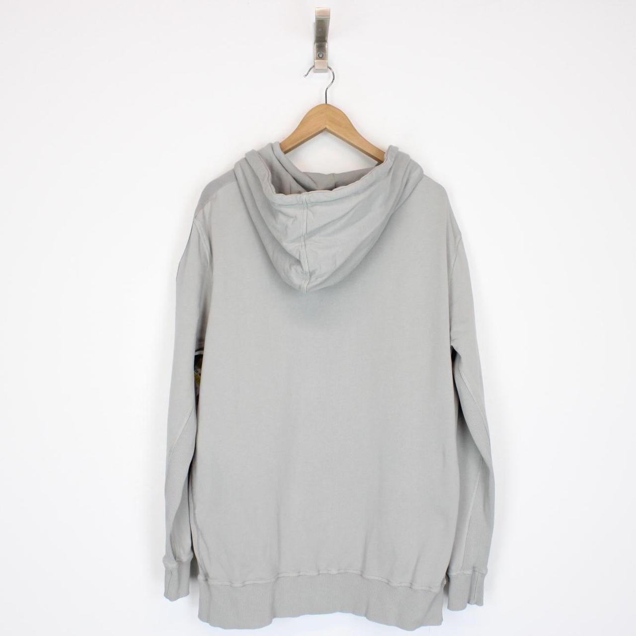 ST95 Light Grey Cotton Hoodie Jumper