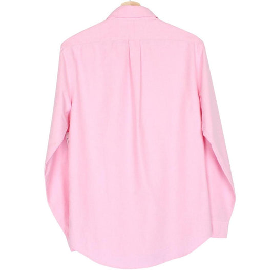 Polo Ralph Lauren Pink Long Sleeve Cotton Oxford Shirt