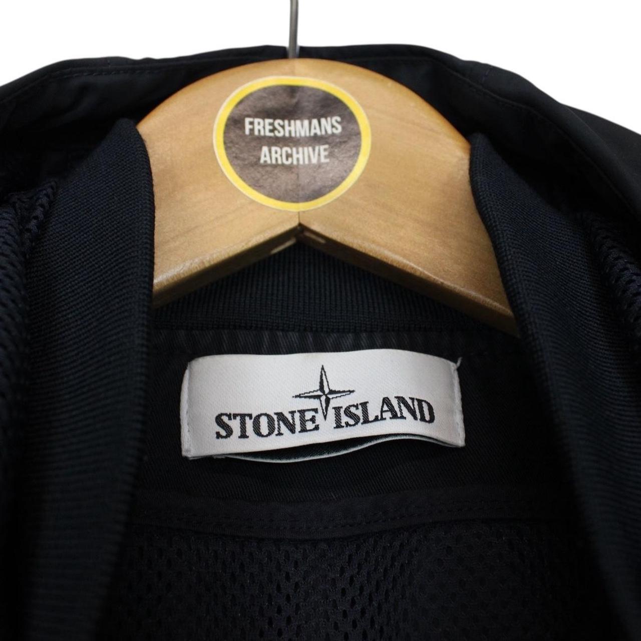 Stone Island SS 2016 Navy Blue Micro Reps Nylon Hooded Jacket