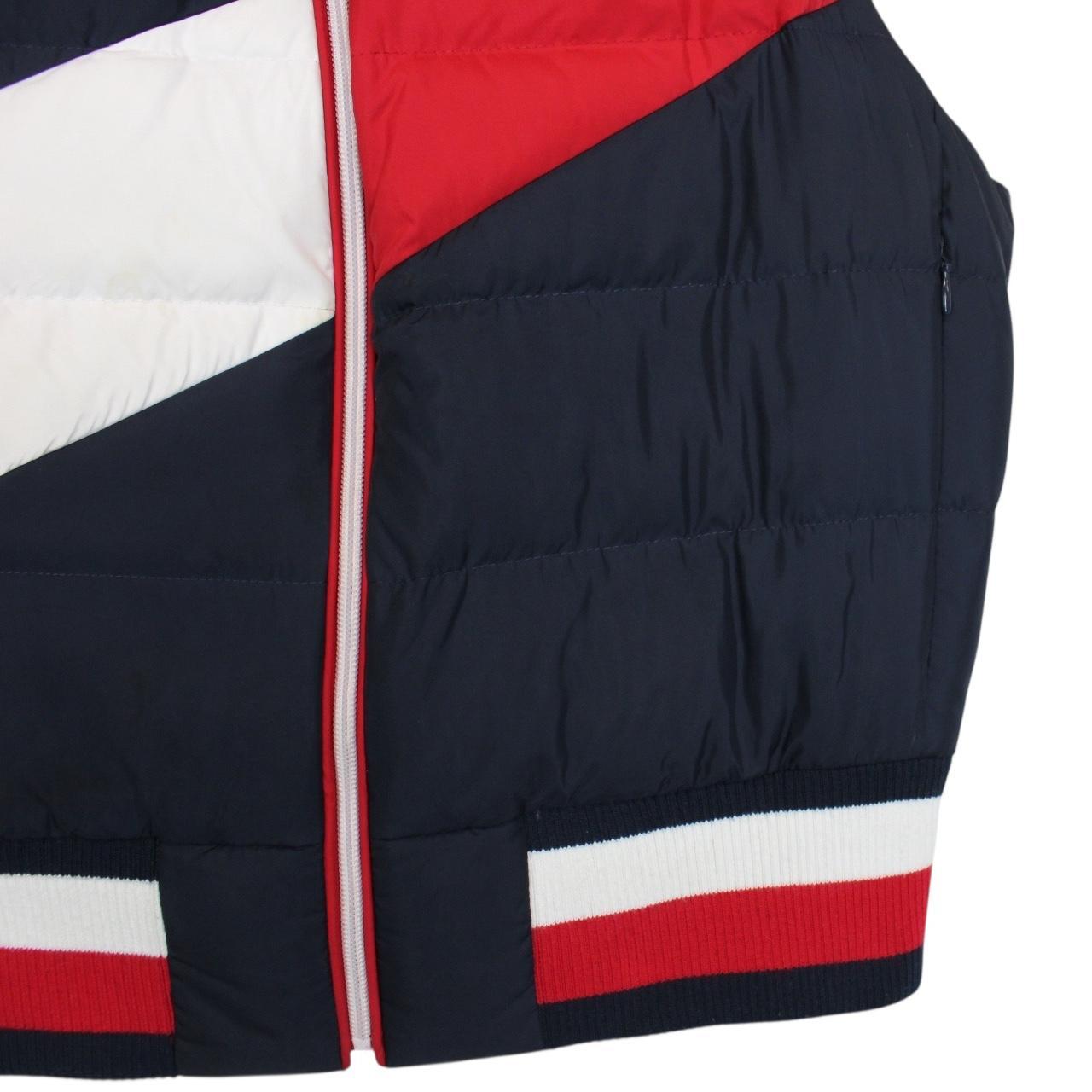 Tommy Hilfiger Navy Blue, Red and White Full Zip Gilet / Bodywarmer