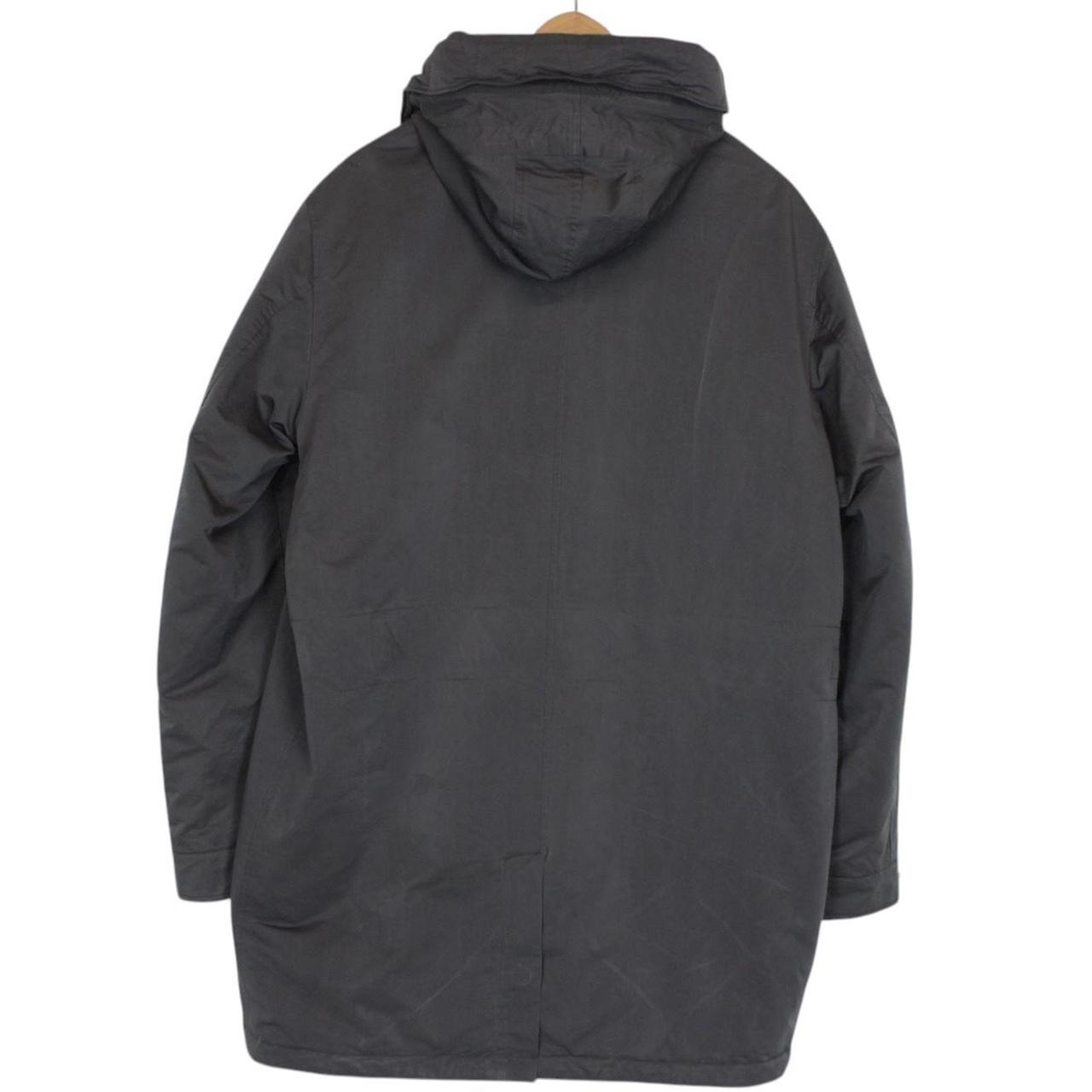 Paul & Shark Grey Full Zip Primaloft Woven Parka Jacket
