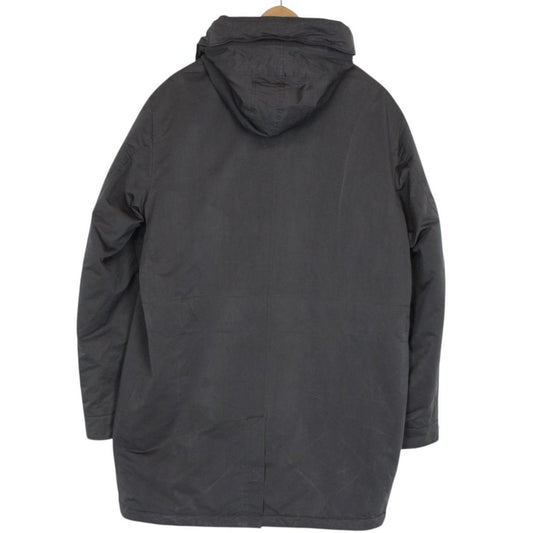 Paul & Shark Grey Full Zip Primaloft Woven Parka Jacket