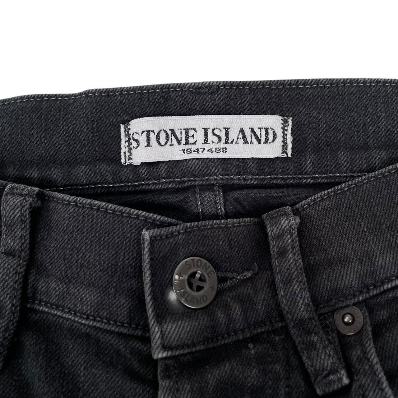 Stone Island SS 2010 Black Slim Fit Denim Jeans
