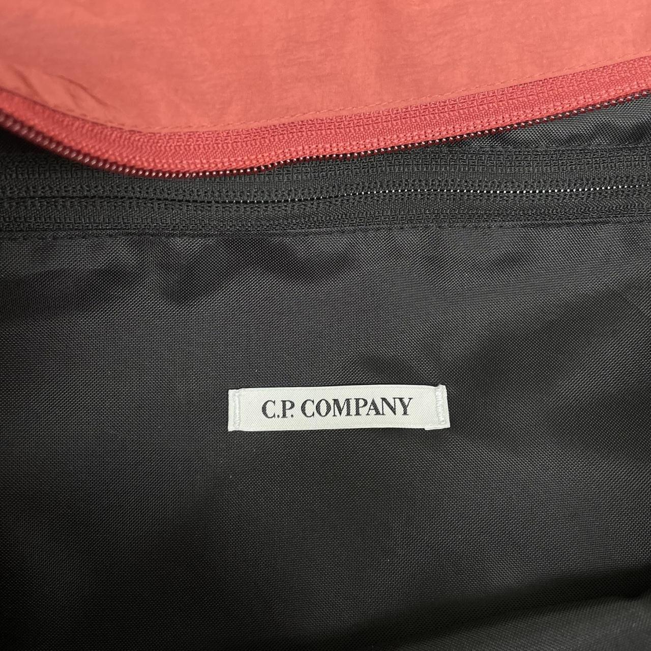 CP Company Ketchup Red Logo Embroidered Chrome-R Nylon Tote Backpack