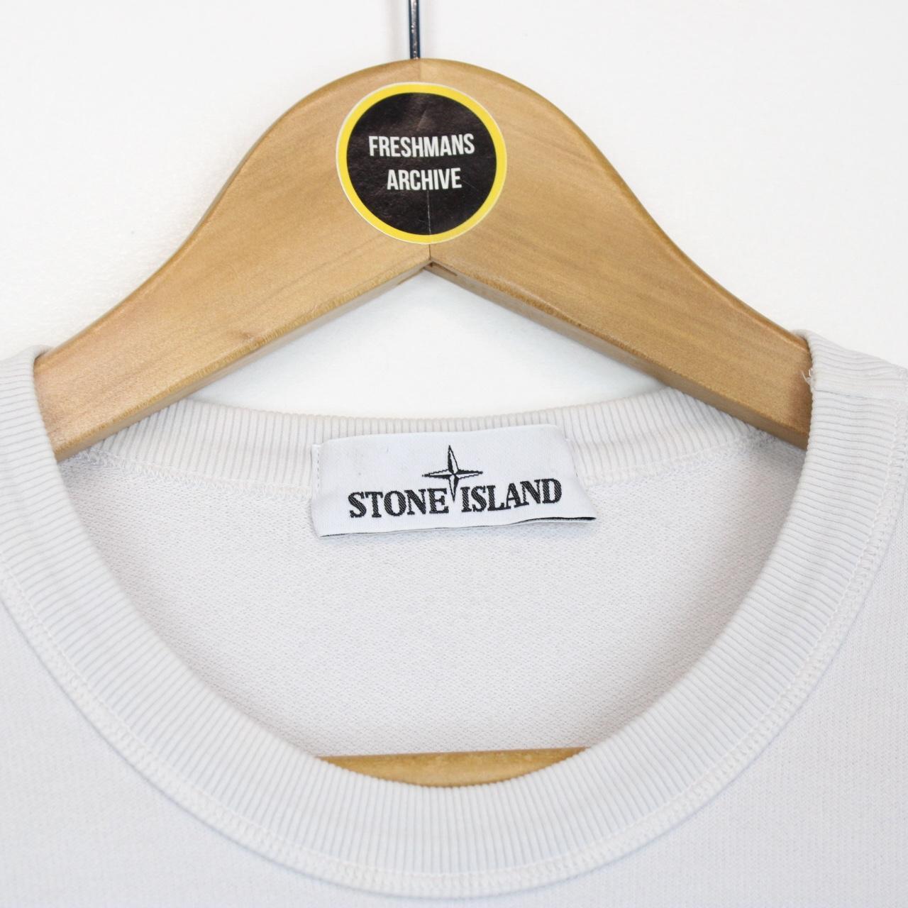 Stone Island SS 2016 White Cotton Sweatshirt Jumper
