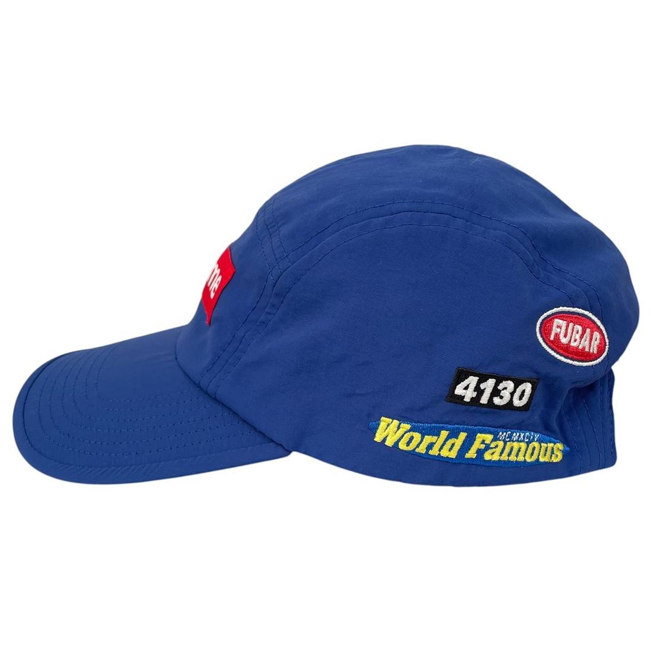 Supreme 2020 Blue World Famous Trial 5 Panel Camp Baseball Cap
