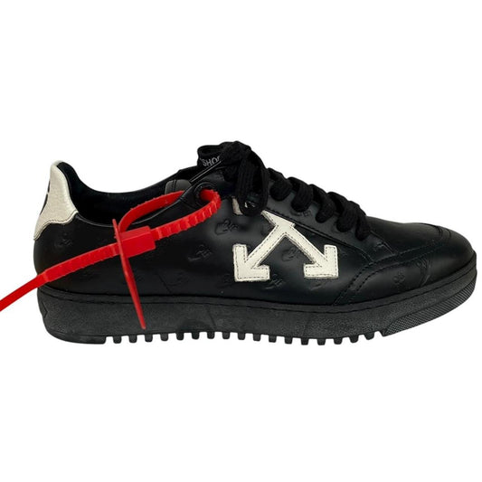 Off White Black and White Monogram Arrow Trainers