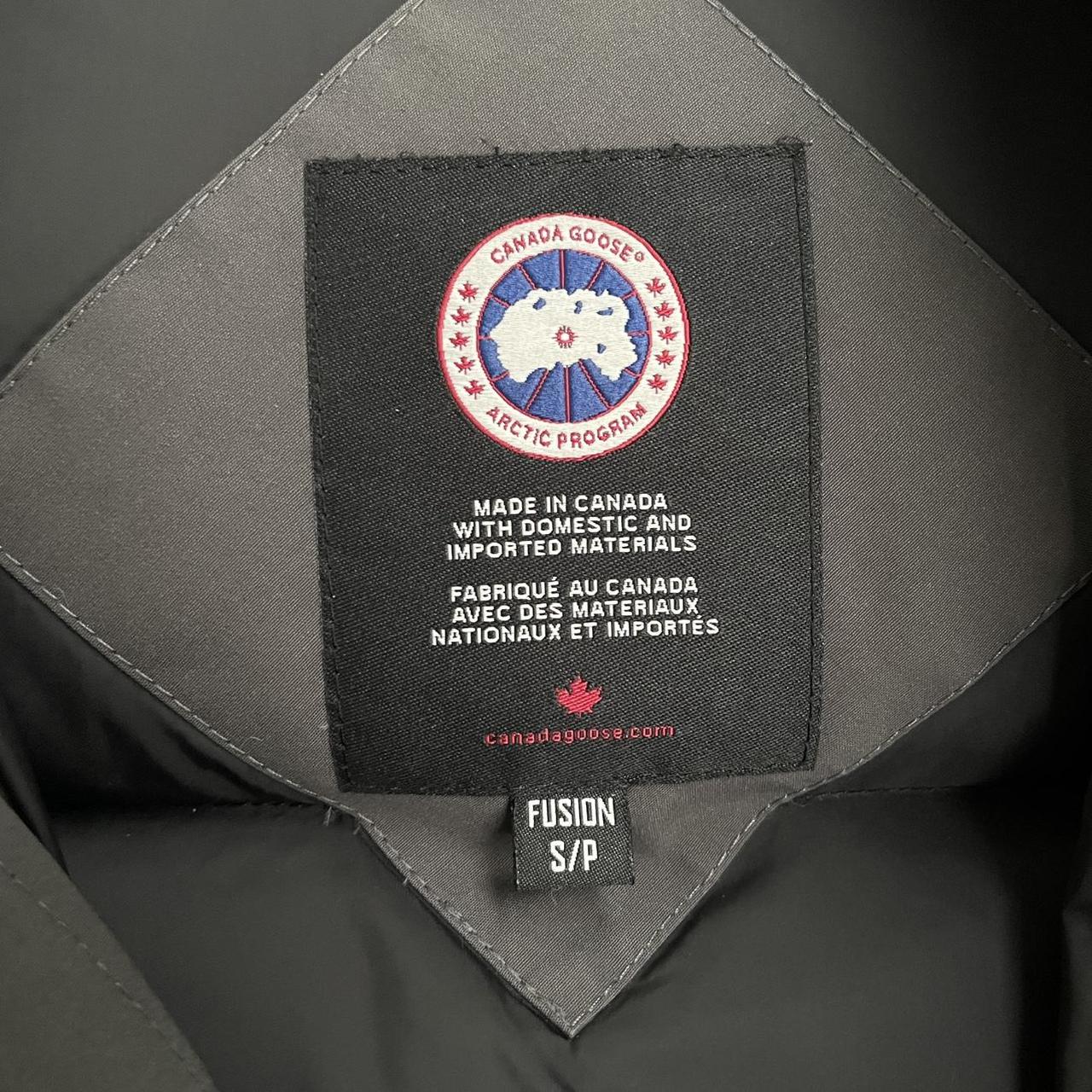 Canada Goose Graphite Grey Chilliwack Bomber Down Jacket with Fur Trim