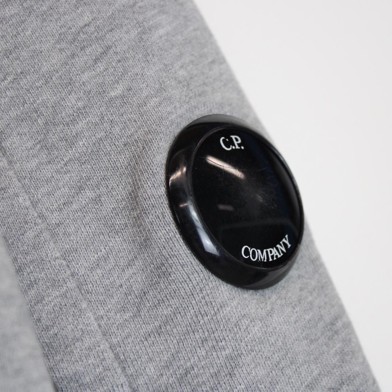 CP Company Grey Goggle Lens Sweatshirt Jumper