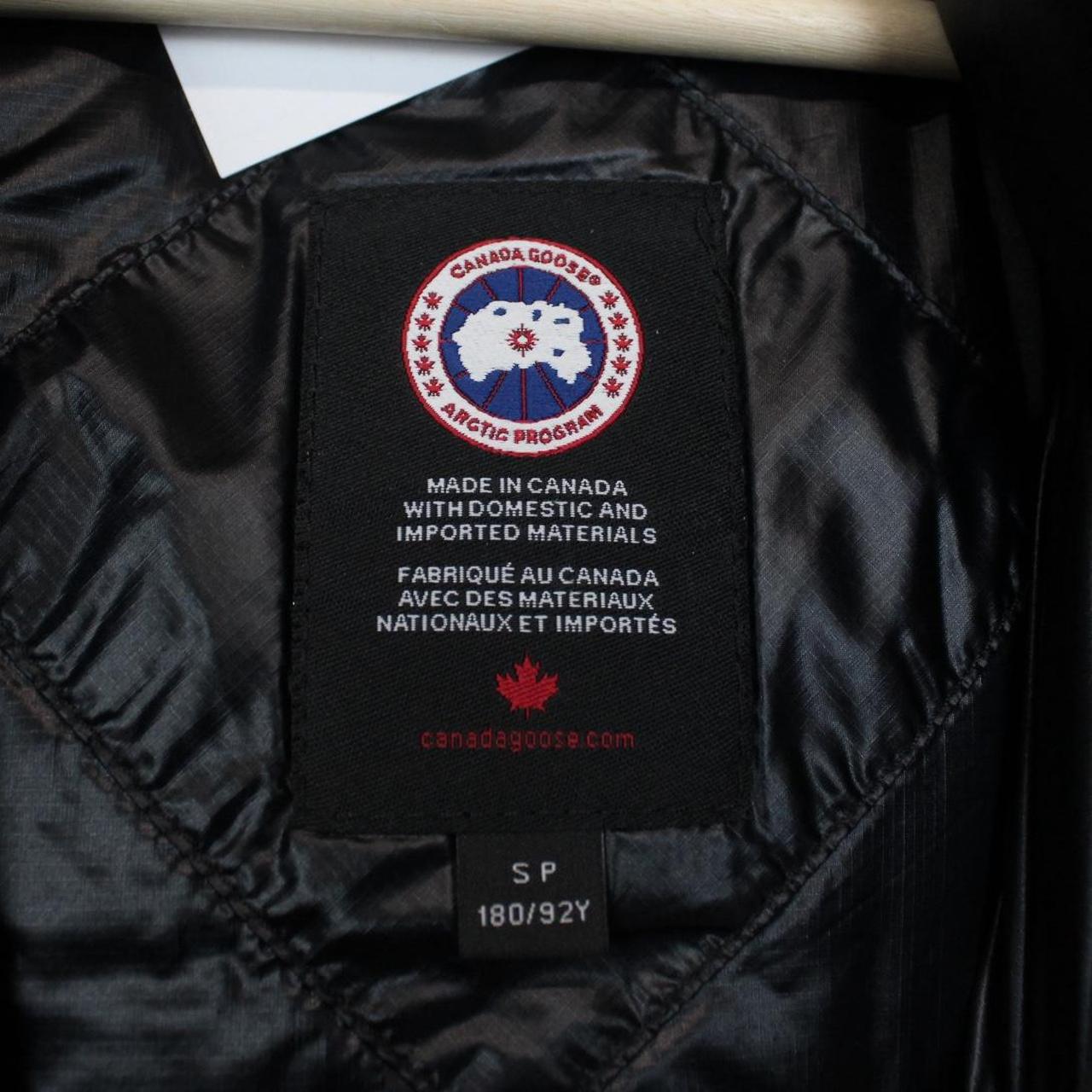 Canada Goose Crofton Black Nylon Down Gilet / Bodywarmer