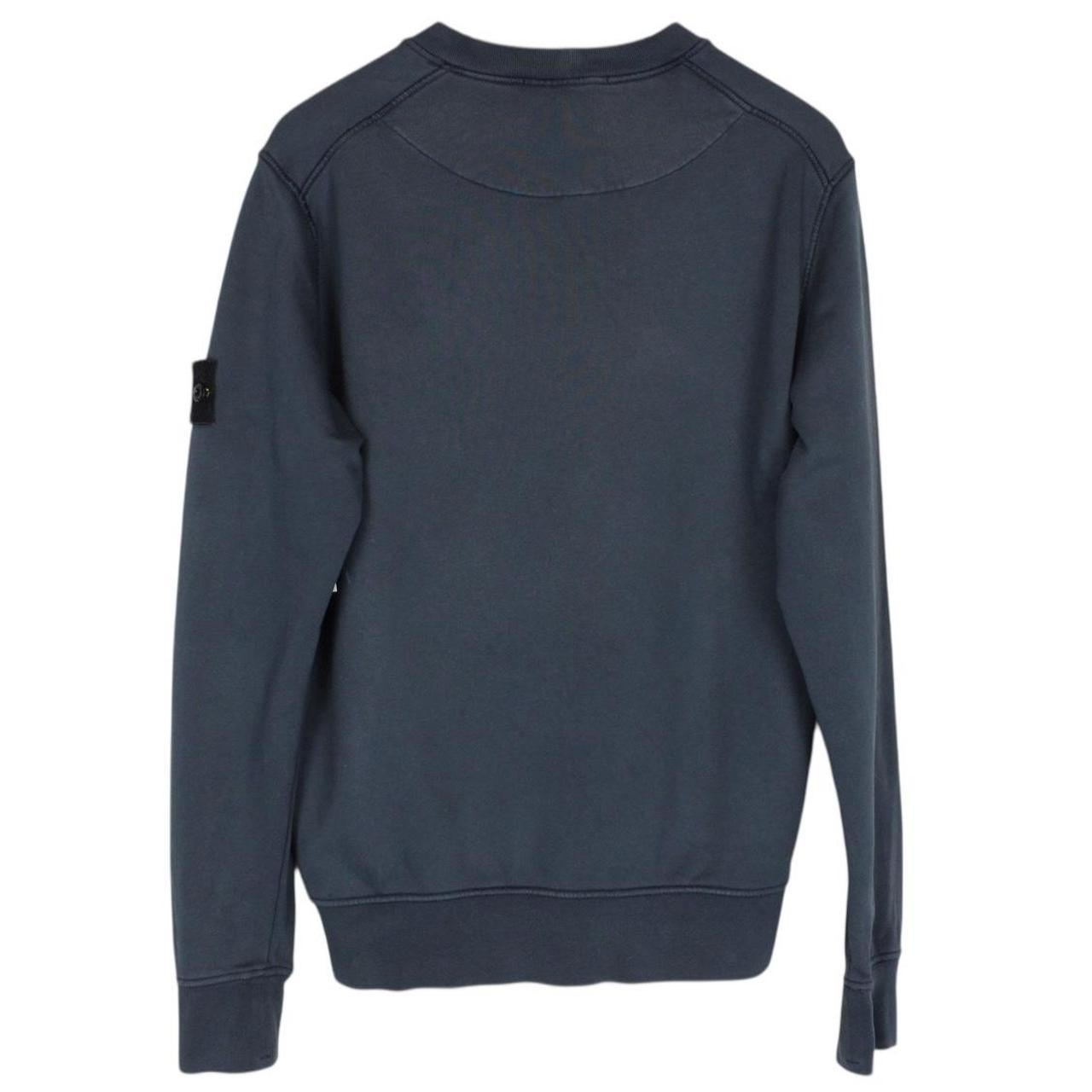 Stone Island AW 2018 Navy Blue Cotton Sweatshirt Jumper