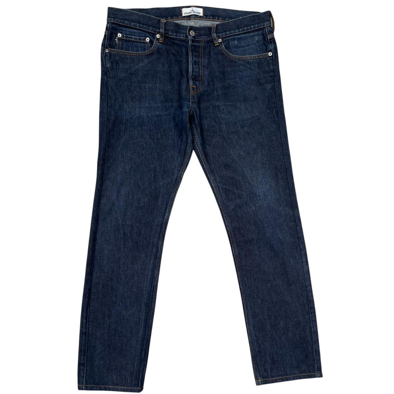 Stone Island SS 2016 Navy Blue RE-T Fit Denim Jeans