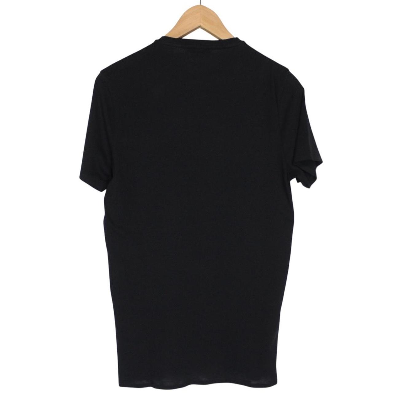 Moncler Maglia Black Classic Logo Short Sleeve T-Shirt
