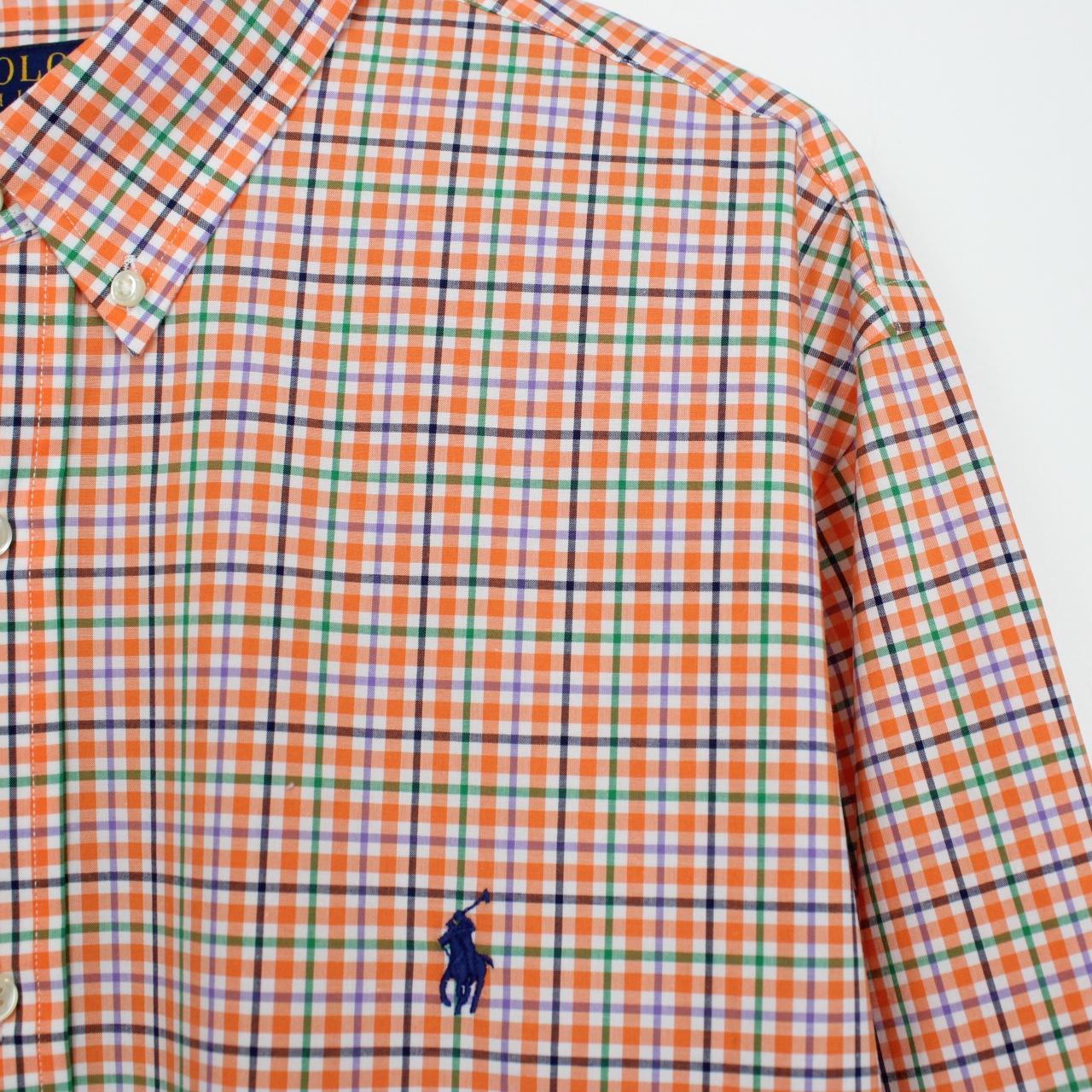 Polo Ralph Lauren Multicoloured Check Long Sleeve Cotton Poplin Shirt