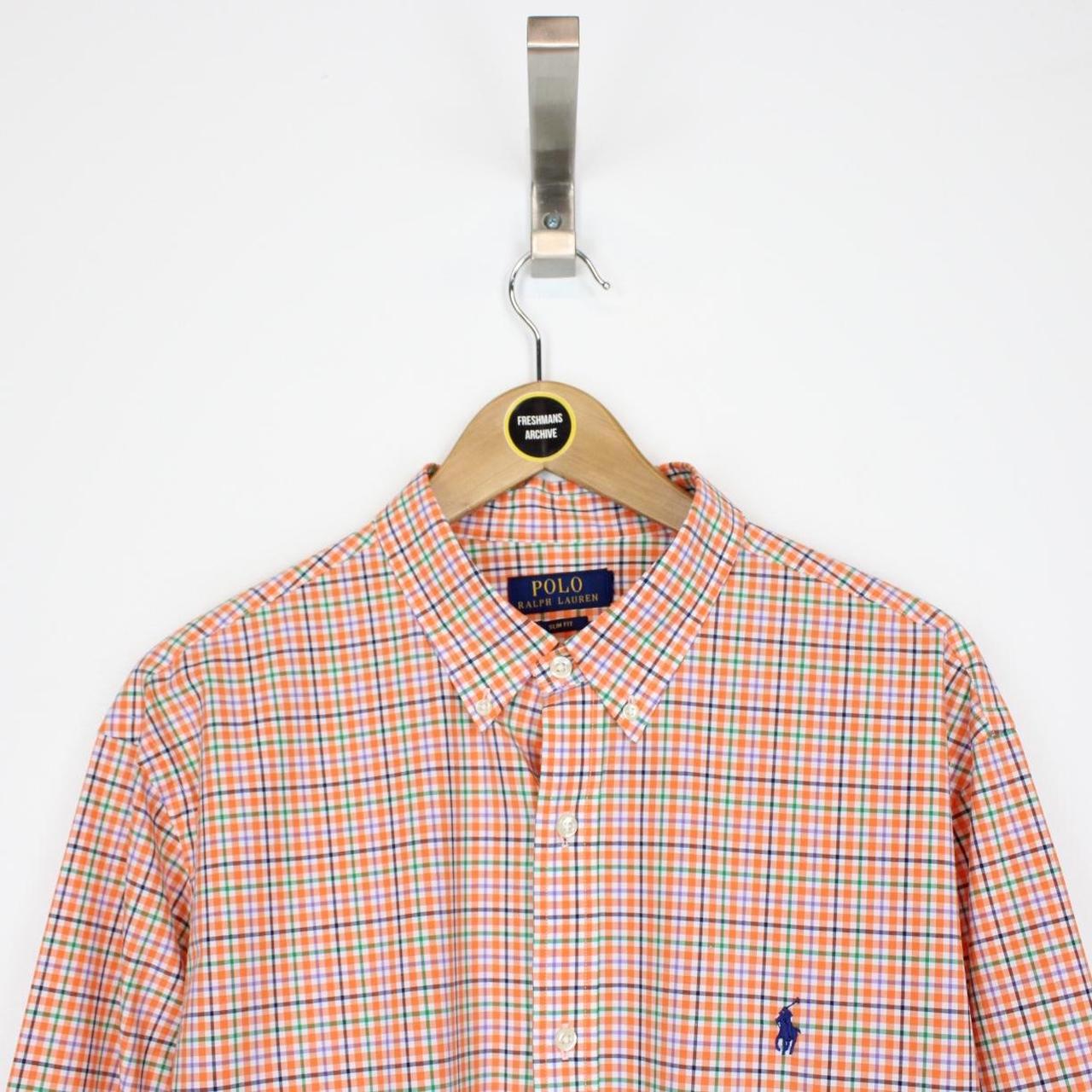 Polo Ralph Lauren Multicoloured Check Long Sleeve Cotton Poplin Shirt