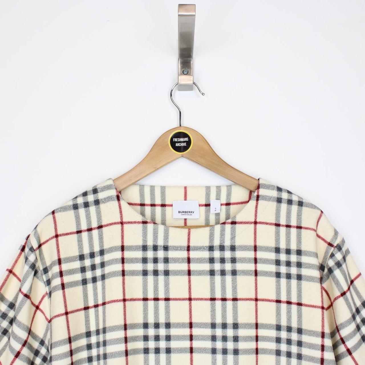 Burberry Beige Nova Check Willesden Short Sleeve Towelling T-Shirt
