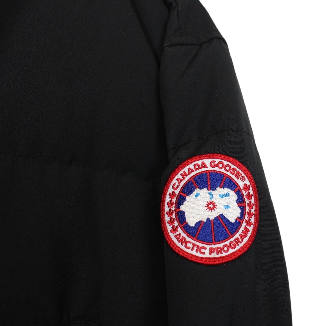 Canada Goose Black Wyndham Parka Down Jacket