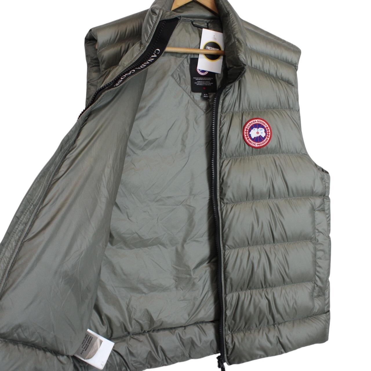 Canada Goose Crofton Green Nylon Down Gilet / Bodywarmer