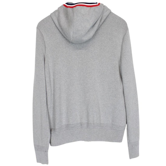 Moncler Grey Full Zip Down Maglia Tricot Cardigan Jacket