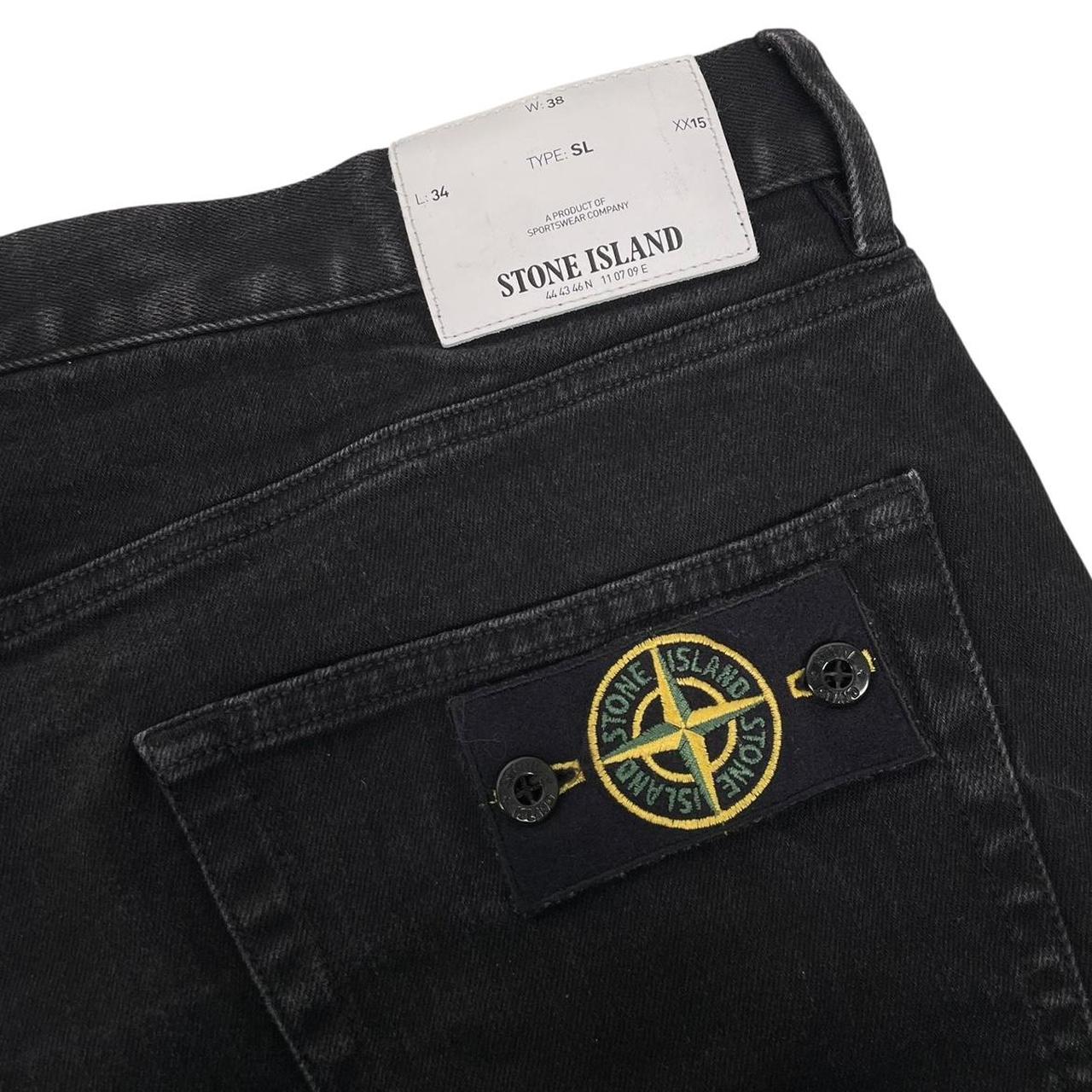 Stone Island AW 2017 Black Slim Fit Denim Jeans
