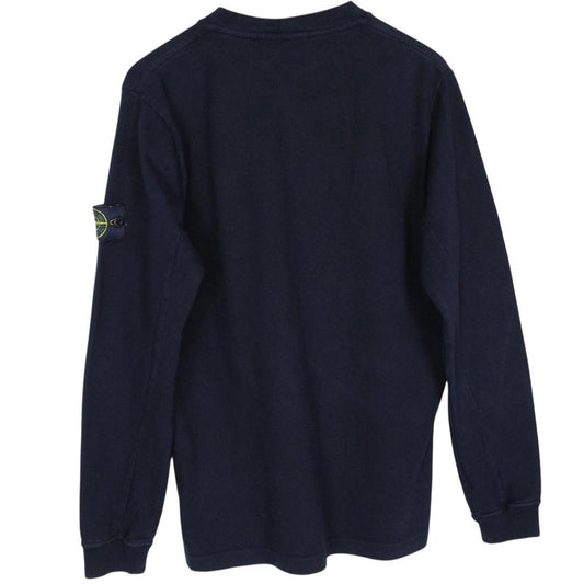 Stone Island AW 2014 Navy Blue Cotton Sweatshirt Jumper