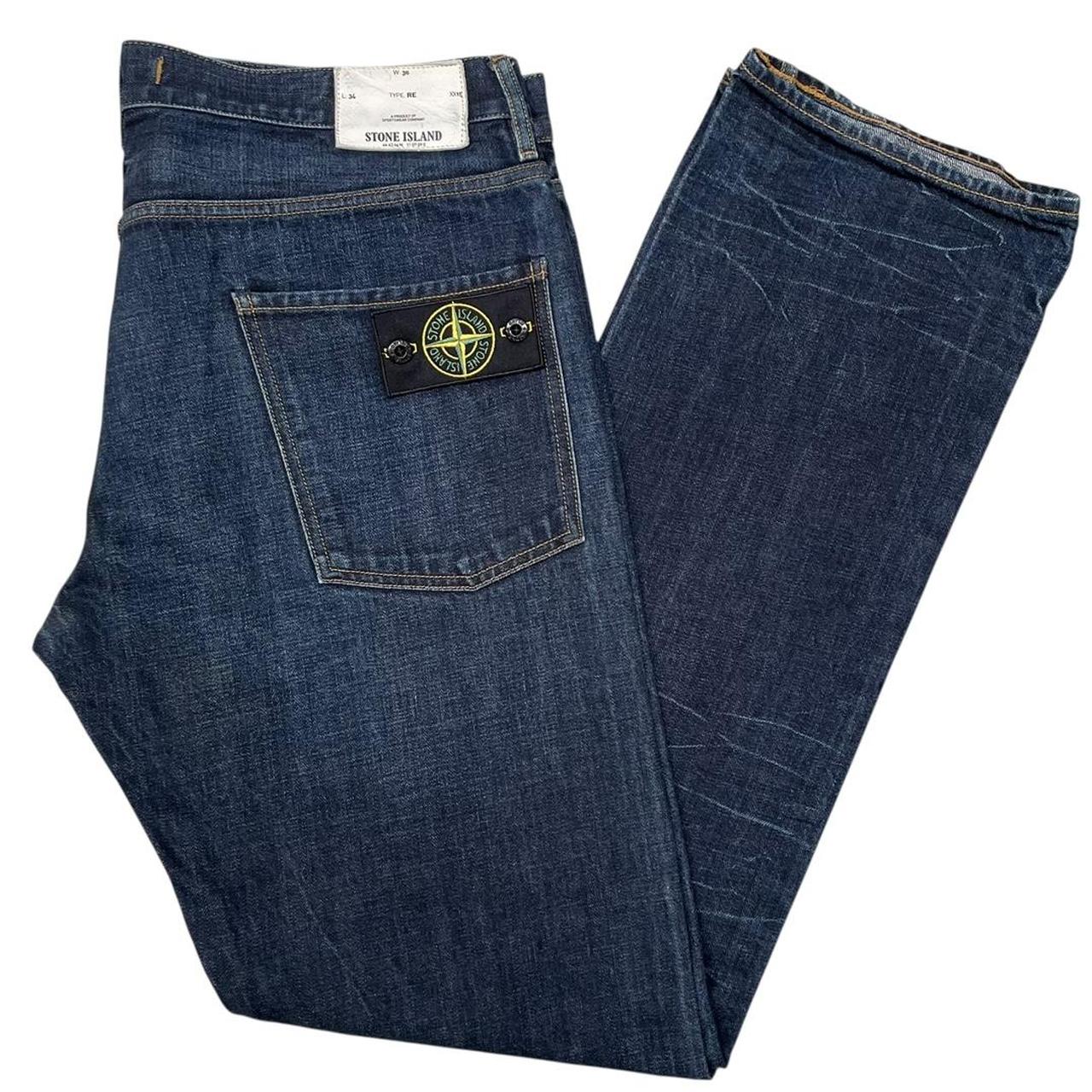 Stone Island AW 2010 Navy Blue RE Fit Denim Jeans