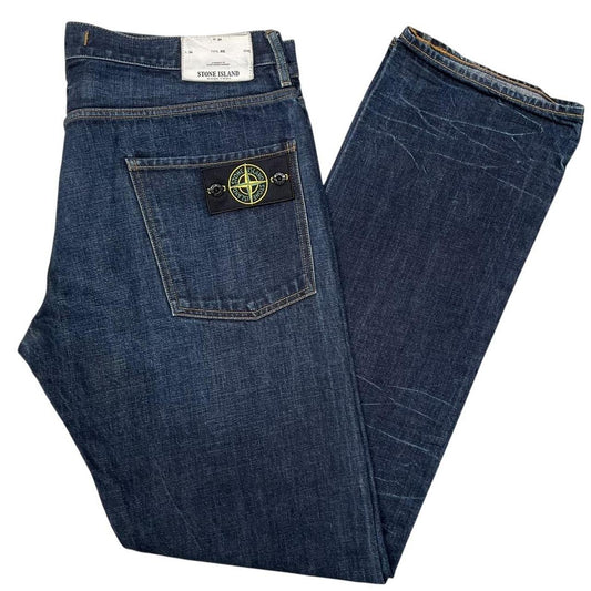 Stone Island AW 2010 Navy Blue RE Fit Denim Jeans
