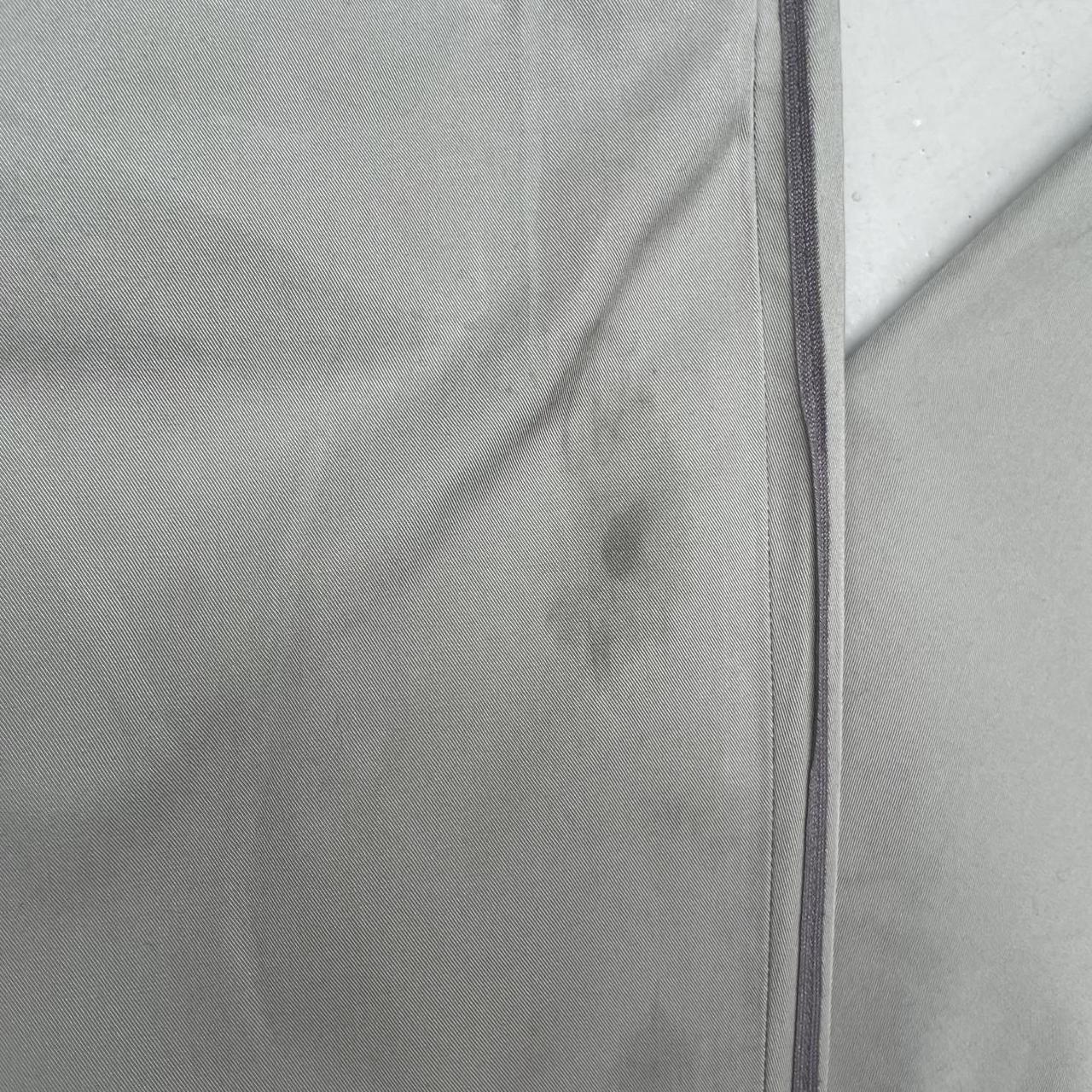 Lanvin Grey Slim Fit Cotton Trousers