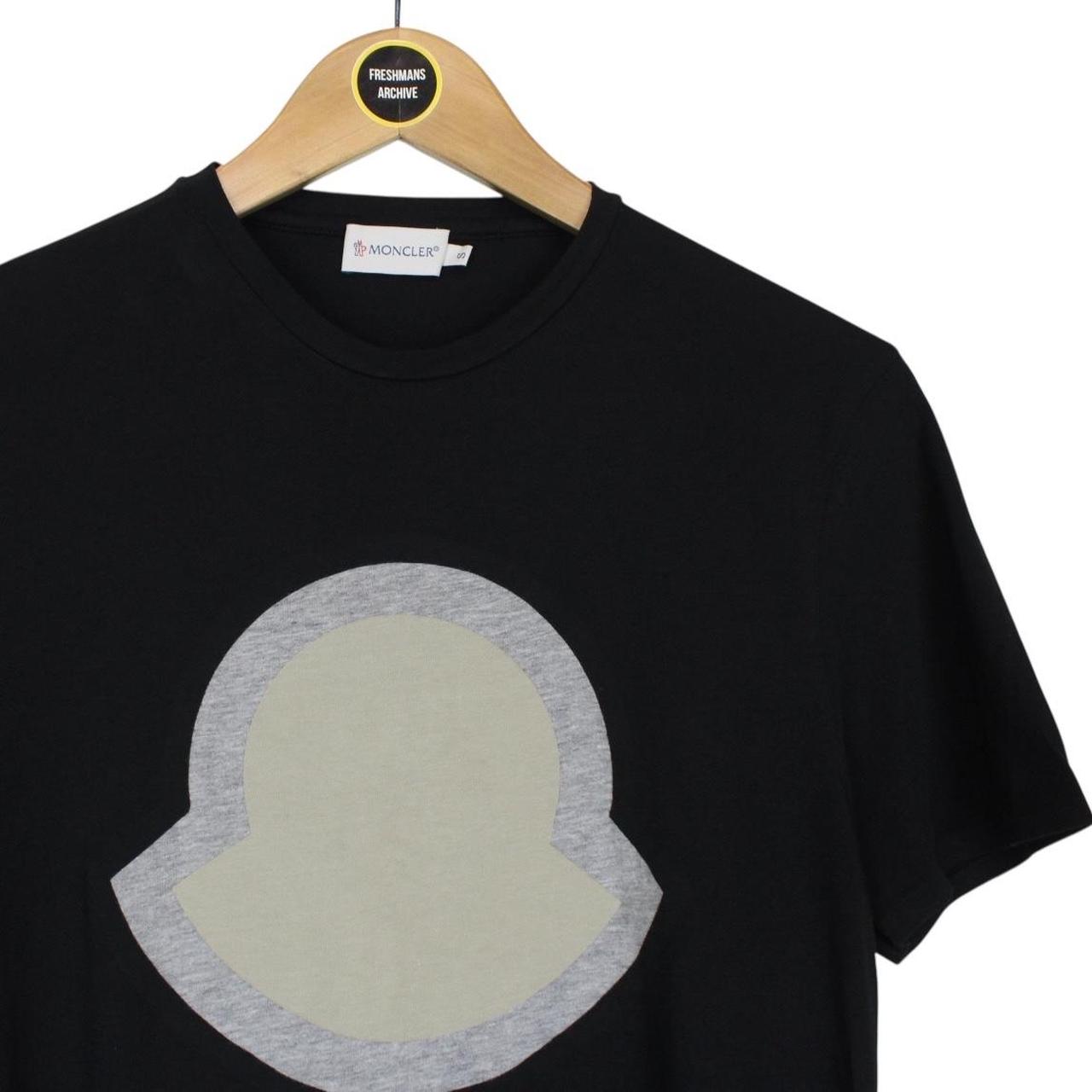 Moncler Maglia Black Classic Logo Short Sleeve T-Shirt