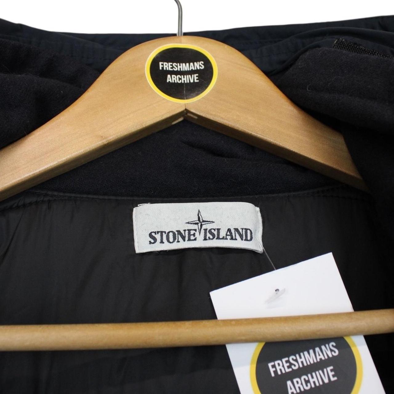 Stone Island AW 2018 Navy Blue Micro Reps Primaloft Hooded Jacket